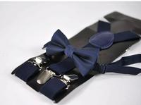 Braces & Bow Tie Set Blue